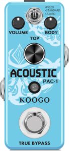 Best pedals for acoustic guitar