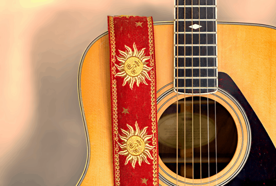 Best acoustic guitar strap